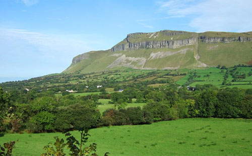 HNV landscape in Ben Bulben