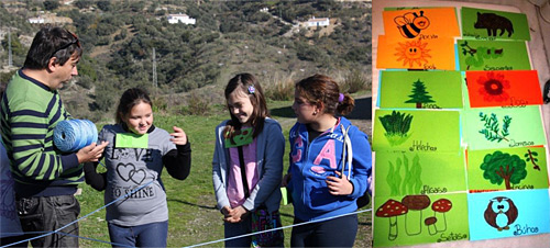 Spanish school children learn why we need shepherds