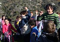 Spanish school children learn why we need shepherds